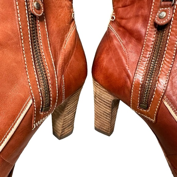 Timberland Boot Company | Marge Peep Toe Victorian Style Bootie Brown Size 7 - Picture 11 of 14